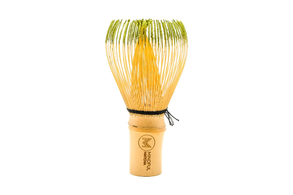 Mindful Matcha premium bambuborste för matcha