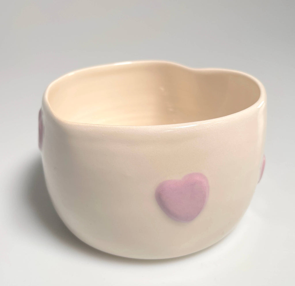 Heart Bowl - Handgjord keramikskål 350 ml