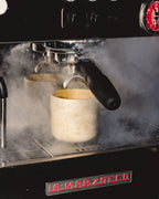 Artisanal stengods kaffekopp 210ml – Tumbler honungsglasyr