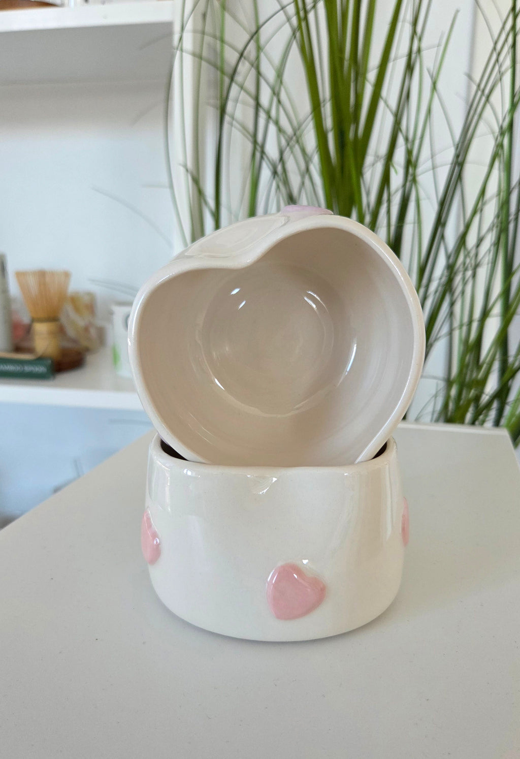 Heart Bowl - Handgjord keramikskål 350 ml
