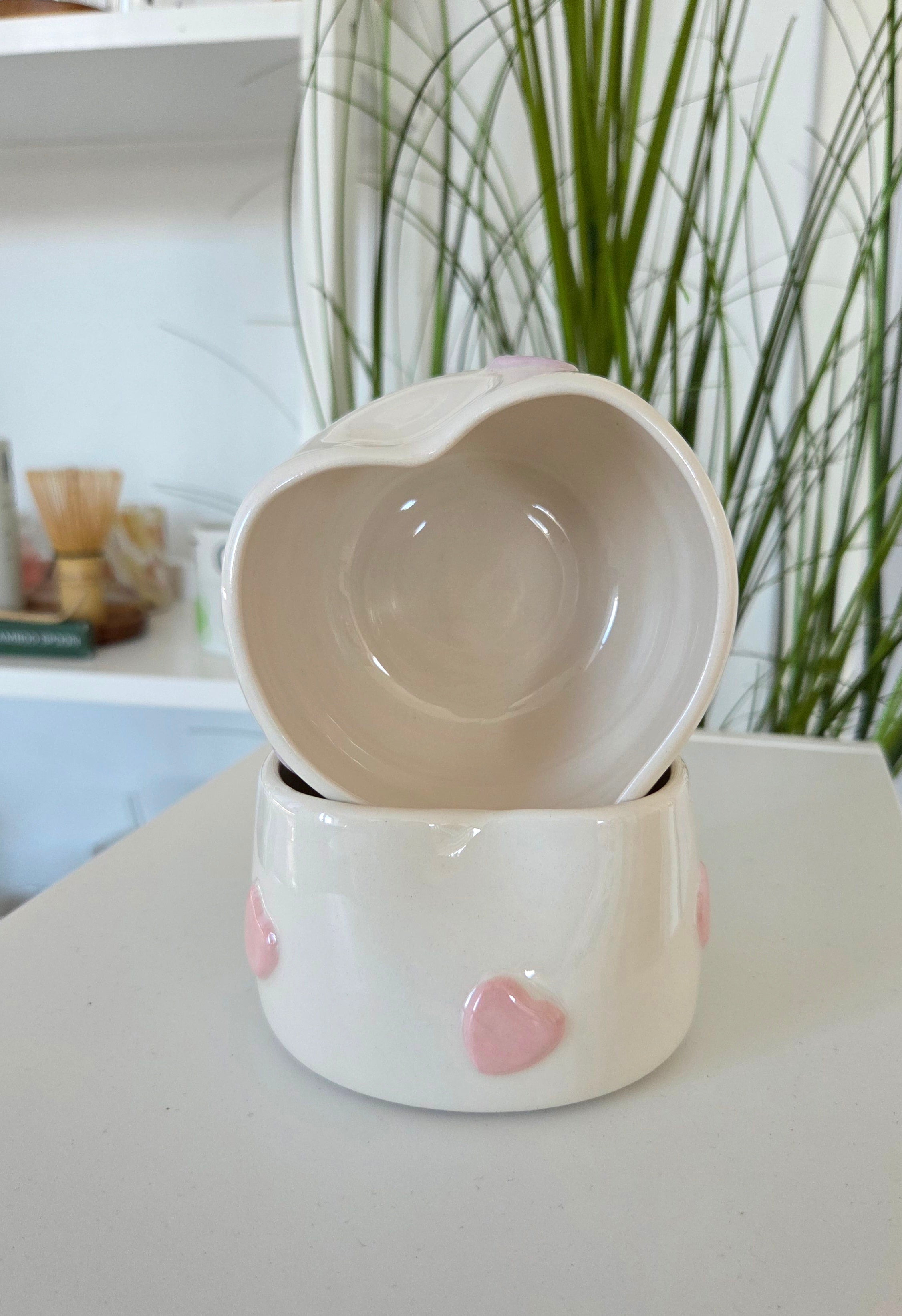 Heart Bowl - Handgjord keramikskål 350 ml