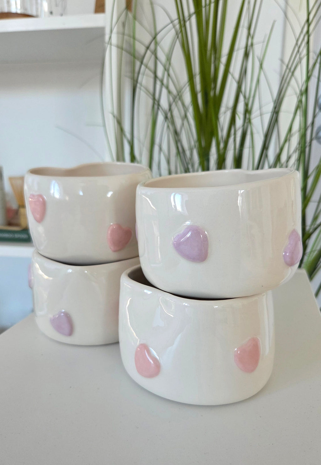 Heart Bowl - Handgjord keramikskål 350 ml