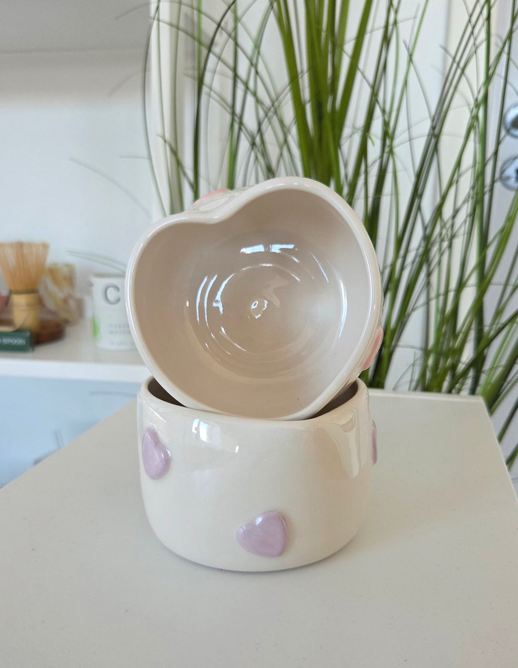 Heart Bowl - Handgjord keramikskål 350 ml